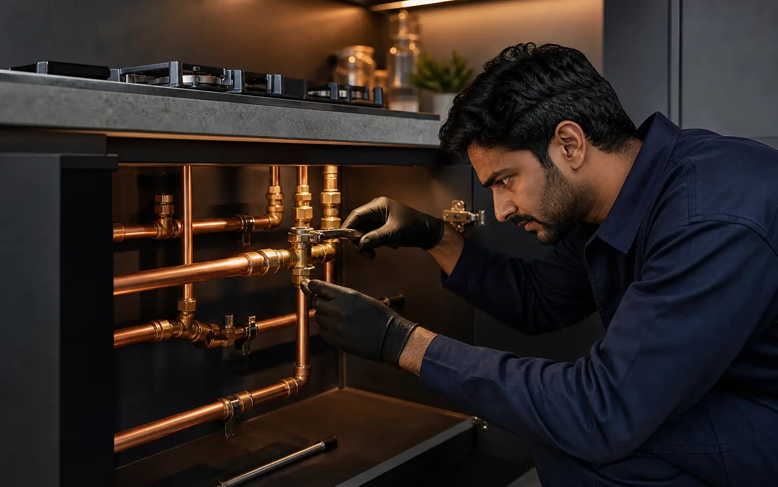 Copper Gas Pipeline Installation service in Bengaluru